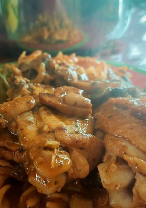 A picture of Provençal Chicken (Nutricook Seb Pressure Cooker).