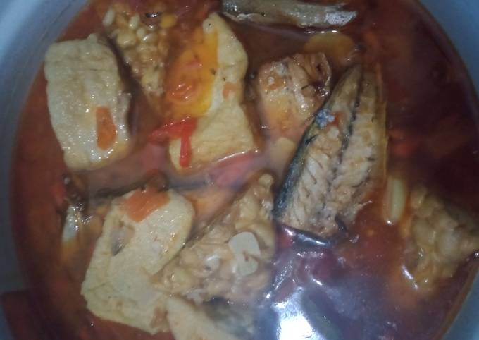 Sarden pindang tahu