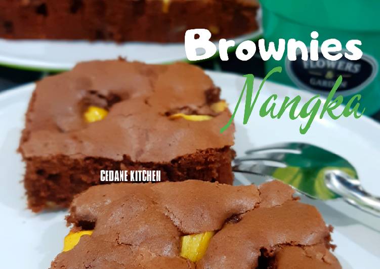 Cara Gampang  Browka (Brownies Nangka) Jadi, Lezat
