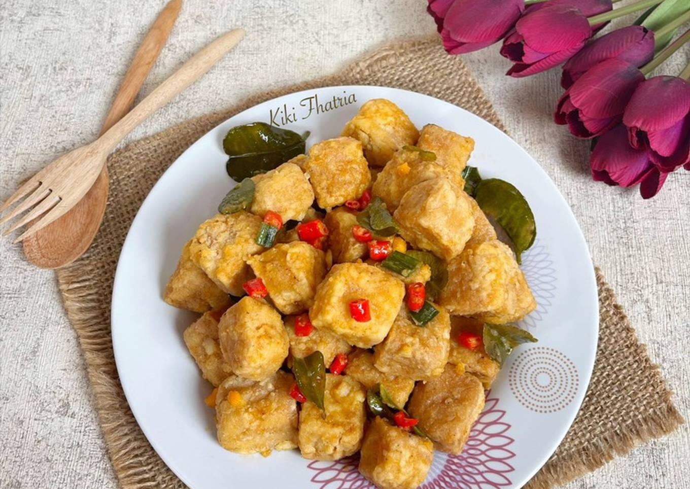 Tahu Balur Telur Asin
