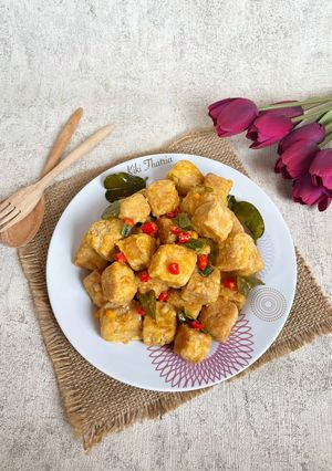 Foto resep Tahu Balur Telur Asin Ala Resto