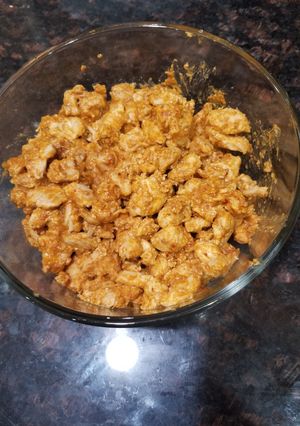 A picture of Masala chicken boti.