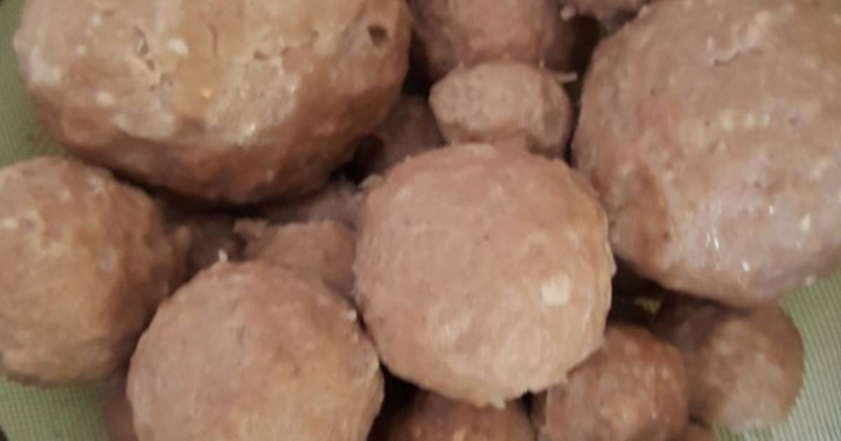 Resep Bakso Sapi Tanpa Putih Telur Oleh Ummu Hasna Cookpad