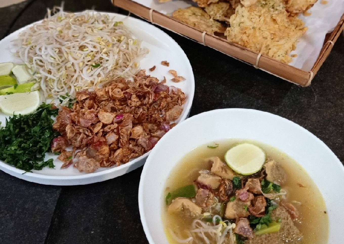 Soto Babat kuah bening