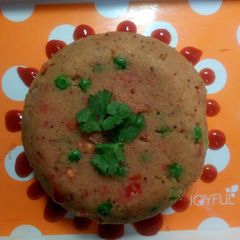A picture of Rava upma.