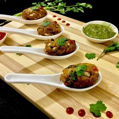 A picture of Egg fritters.
