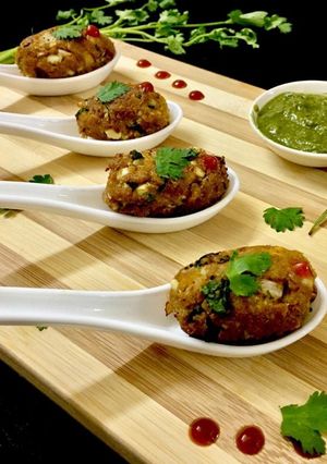 A picture of Egg fritters.