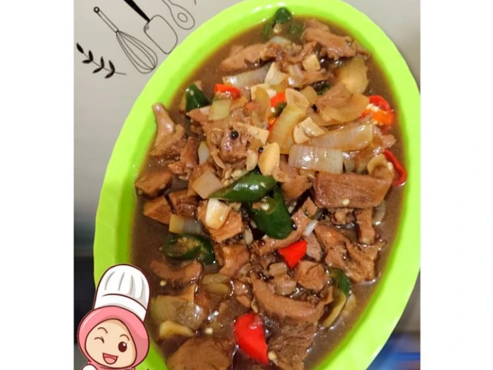 Langkah Gampang Menyiapkan Resep Sapi lada hitam Anti Ribet, Menggugah Selera