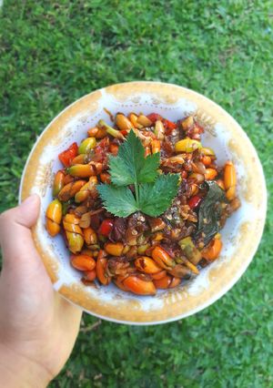 Foto resep Oseng Kulit Melinjo