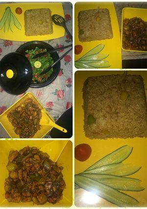 صورة لوصفة دجاج صيني