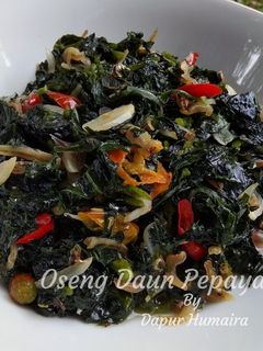 Foto resep Oseng Daun Pepaya Jepang