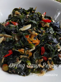 Foto resep Oseng Daun Pepaya Jepang