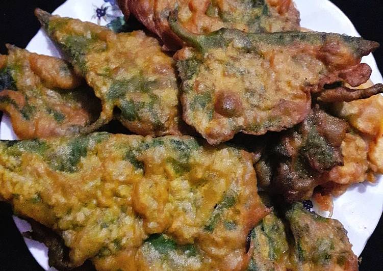 Recipe of Homemade Ash gourd leaf fritters