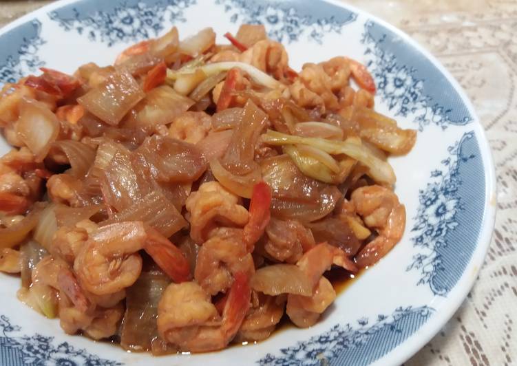 Resep Udang saos inggris, Sempurna