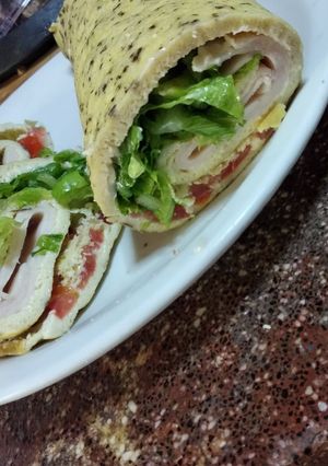 Una foto de Arrollado de huevos