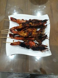 Foto resep Sate Udang bakar madu