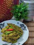 Rendang Ayam Bersama Kacang Panjang