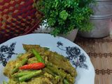 Rendang Ayam Bersama Kacang Panjang