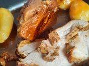 Una foto de asado pulpa de cerdo
