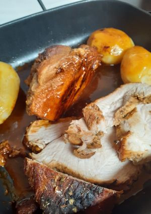 Una foto de Asado de pulpa de cerdo
