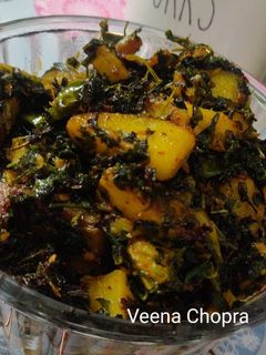 मेथी आलू(methi aloo recipe in hindi) रेसिपी मुख्य फोटो