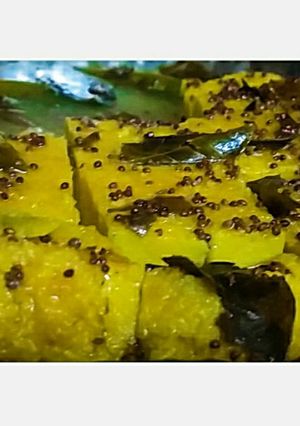 A picture of Dhokla.