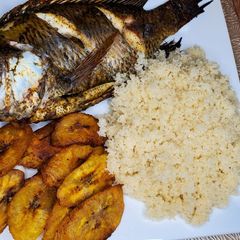 A picture of Atchieke, fish plantain.