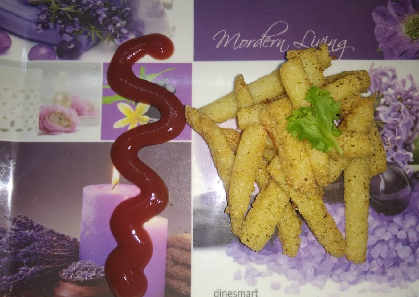 Crispy suji french fries