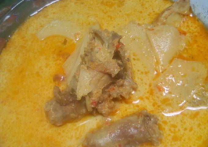 Cara Memasak Gulai rebung ayam kampung ala mbok Kekinian