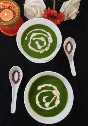 A picture of Spinach Soup.