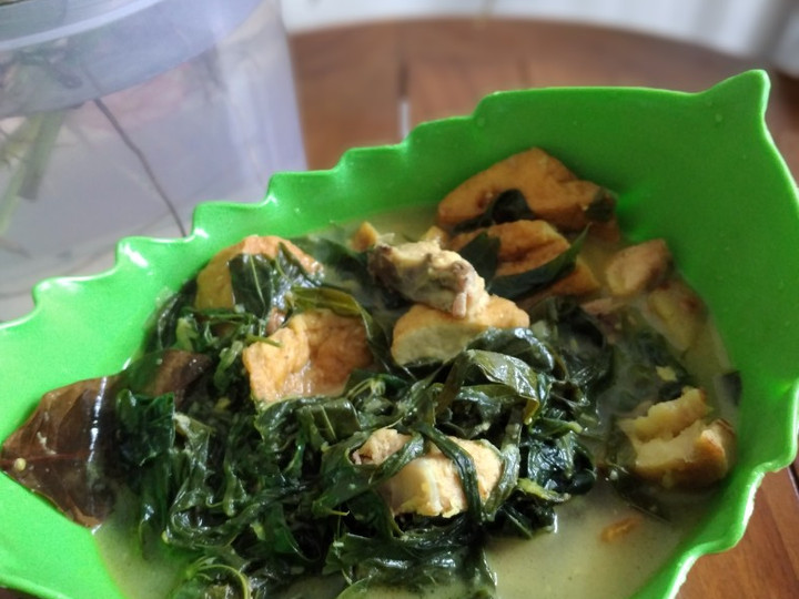 Resep Gulai Daun Singkong Ayam Tahu Anti Gagal