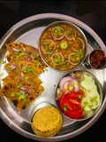 Sai bhaji with koki