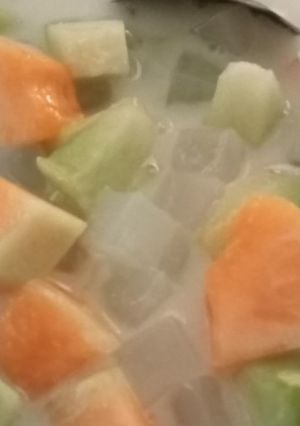 Foto resep Es buah sederhana