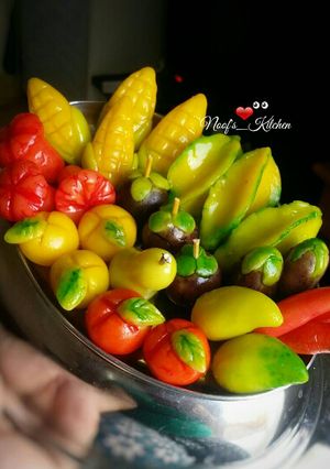 Foto resep Kue Buah Mini Thailand / Kanom Look Choup