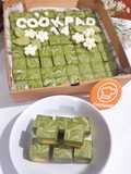 Macha Shortbread Cookies