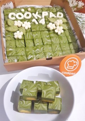 Foto resep Macha Shortbread Cookies