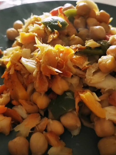 Foto de Salada de Bacalhau com Grão de Bico