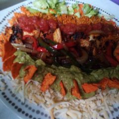 A picture of Cheat Chicken Burrito 'Bowl'.