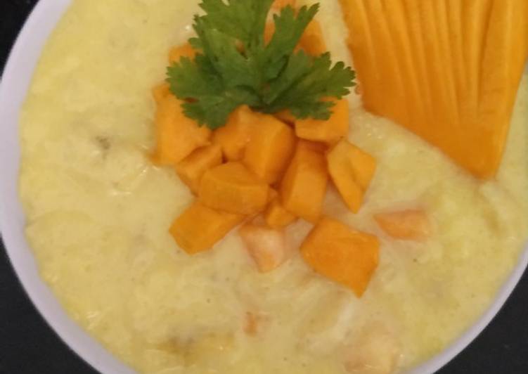 Step-by-Step Guide to Prepare Any-night-of-the-week Mango custard