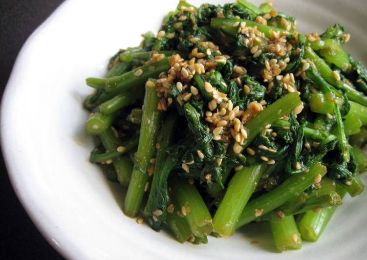 ‘Goma-ae’ Shungiku (Edible Chrysanthemum)