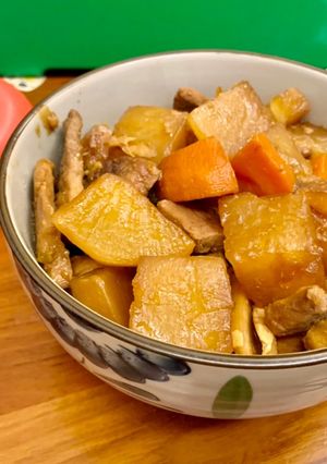 好彩頭蘿蔔滷肉（無水版） 的食譜成品照片