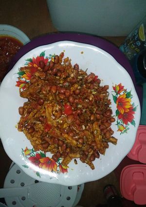 Foto resep Teri main bola ala Tata