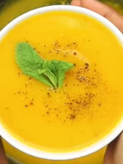 Foto de Sopa creme de cenoura