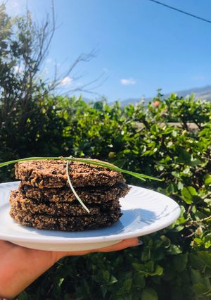 Foto de Hambúrguer de feijão preto e quinoa