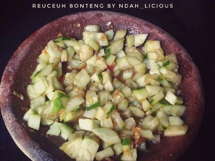 Langkah Gampang Membuat Resep  Reuceuh bonteng aka terancam yang Enak Banget, Enak Banget