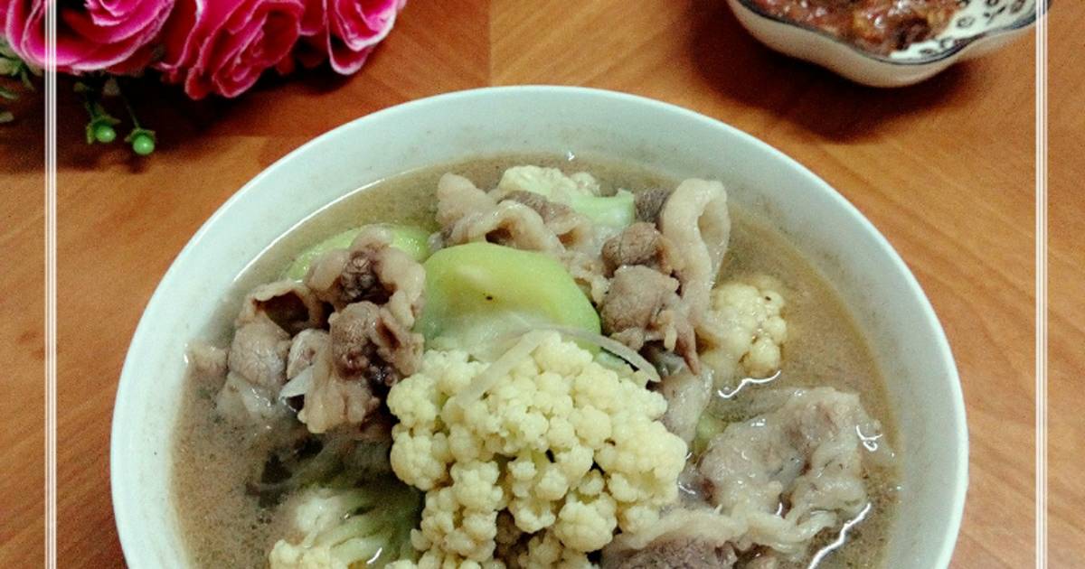 Resep Sup Brokoli & daging sapi oleh ☙𝖆𝖞𝖚𝖒𝖎𝖊 𝖐𝖎𝖙𝖈𝖍𝖊𝖓 Cookpad