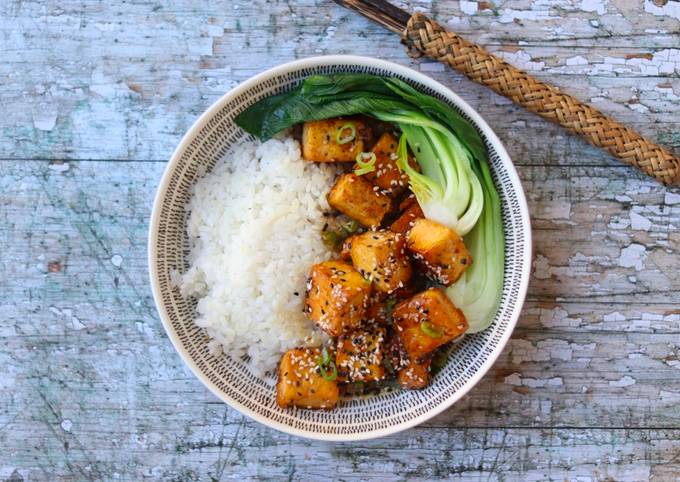 Tofu teriyaki 🥢