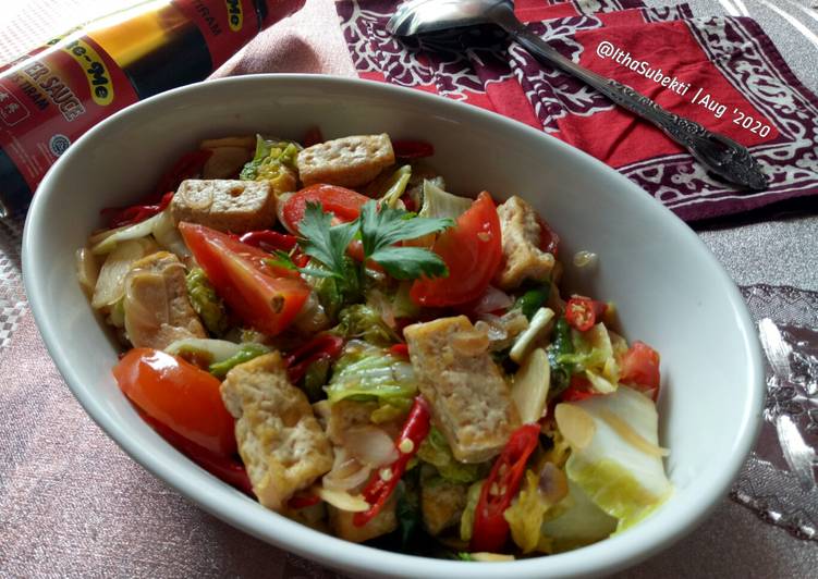103. ✅ Tumis Sawi Tahu Putih
