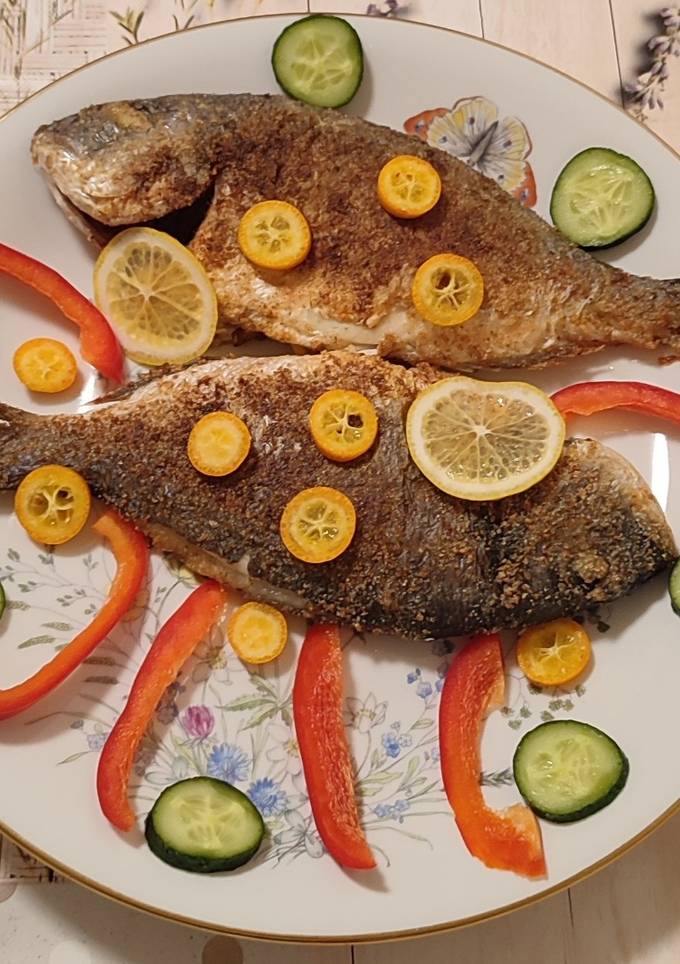 Дорадо запечене😋