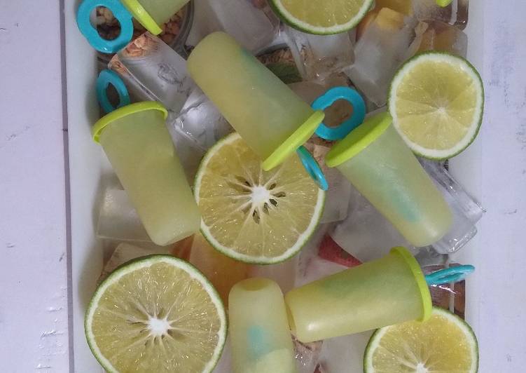 Recipe of Any-night-of-the-week Sweetlime Popsicles